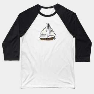 sailboat Baseball T-Shirt